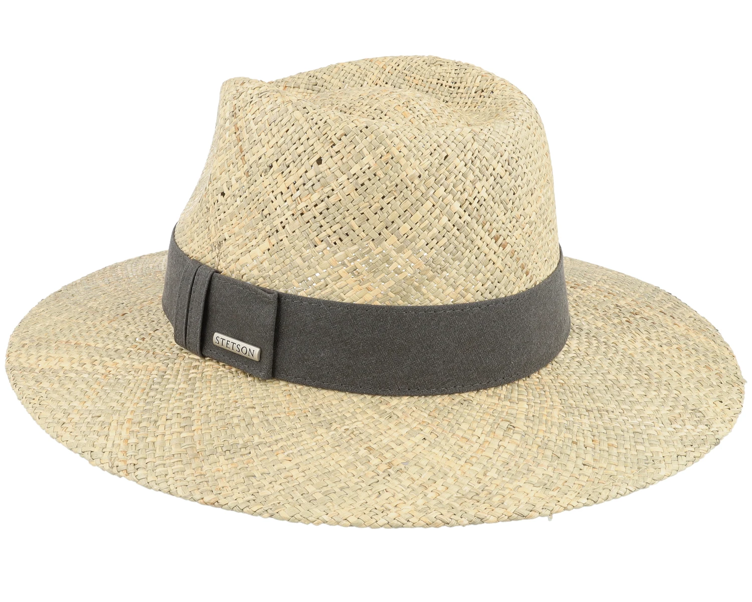 Traveller Seagrass Beige Straw Hat - Stetson 2 Traveller Seagrass Beige Straw Hat - Stetson - Image 2