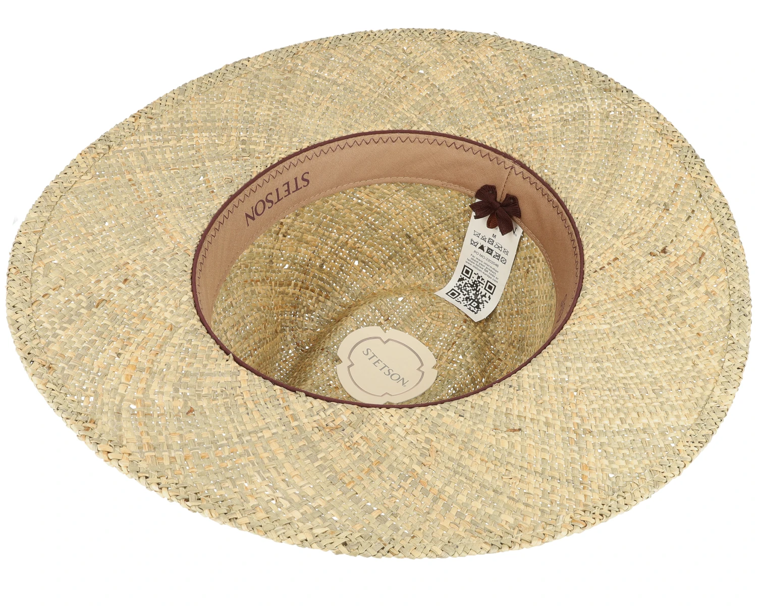 Traveller Seagrass Beige Straw Hat - Stetson 4 Traveller Seagrass Beige Straw Hat - Stetson - Image 4
