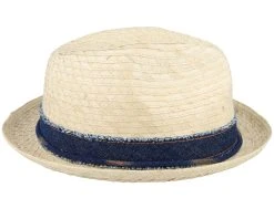 Player Palm Beige Straw Hat - Stetson -Fashion Hat Discount Store 4063633121500 3