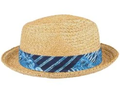 Player Wheat Brown Straw Hat - Stetson -Fashion Hat Discount Store 4063633121623 3