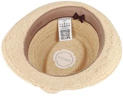 Trilby Raffia Beige Straw Hat - Stetson -Fashion Hat Discount Store 4063633121944 4