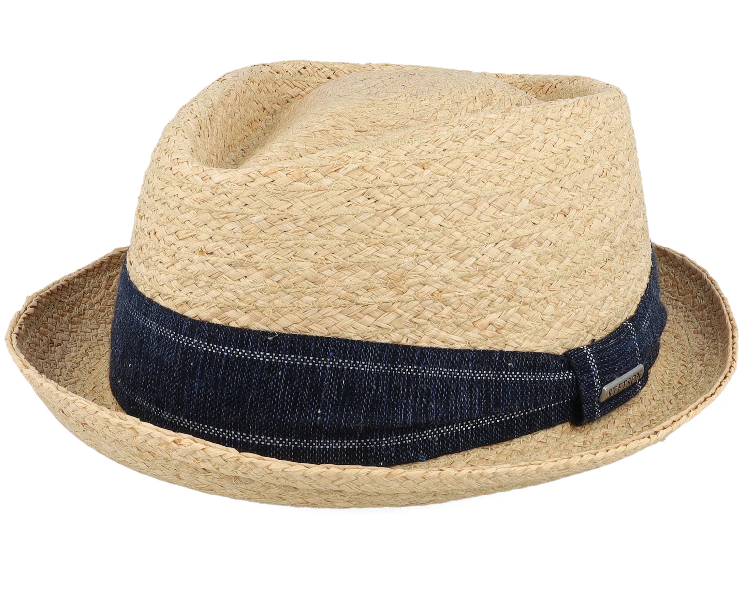 Diamond Raffia Beige Straw Hat - Stetson 1 Diamond Raffia Beige Straw Hat - Stetson