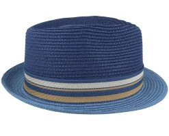 Toyo Blue Trilby - Stetson -Fashion Hat Discount Store 4063633122095 3