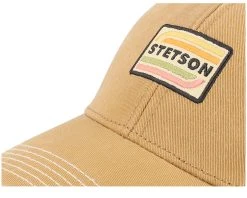 Baseball Cap Cotton Beige Adjustable - Stetson -Fashion Hat Discount Store 4063633122545 6