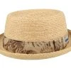 Raffia Sustainable Beige Pork Pie - Stetson