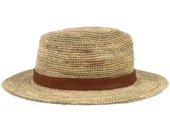 Traveller Seagrass Crochet Beige Straw Hat - Stetson -Fashion Hat Discount Store 4063633122880 3