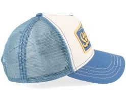 Vintage Blue/White Trucker - Stetson -Fashion Hat Discount Store 4063633123054 4