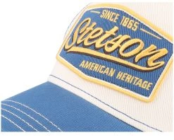 Vintage Blue/White Trucker - Stetson -Fashion Hat Discount Store 4063633123054 6