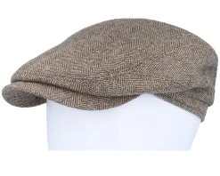 Driver Cap Silk Brown Flat Cap - Stetson -Fashion Hat Discount Store 4063633123214 6