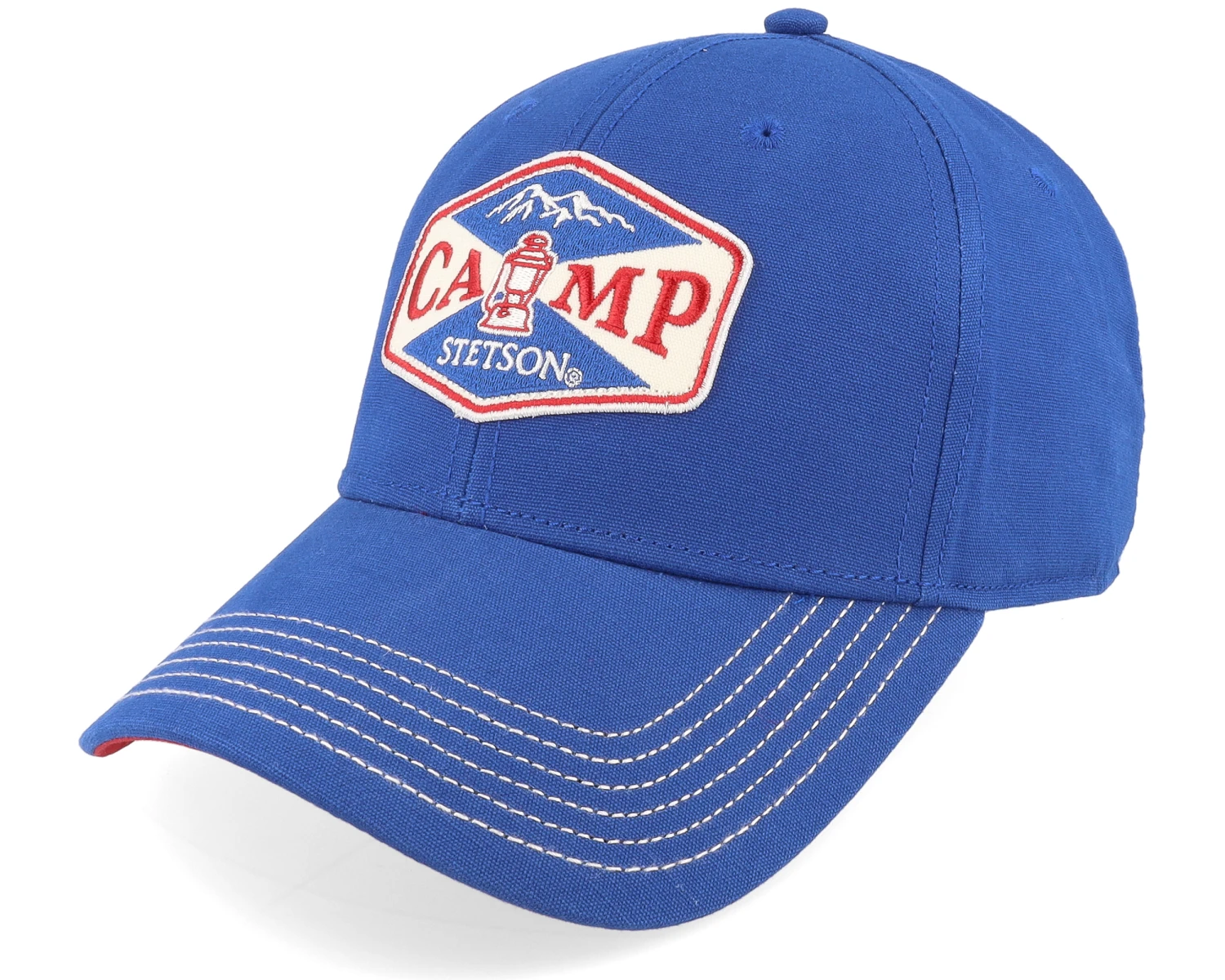 Baseball Cap Camp Blue Adjustable - Stetson 1 Baseball Cap Camp Blue Adjustable - Stetson