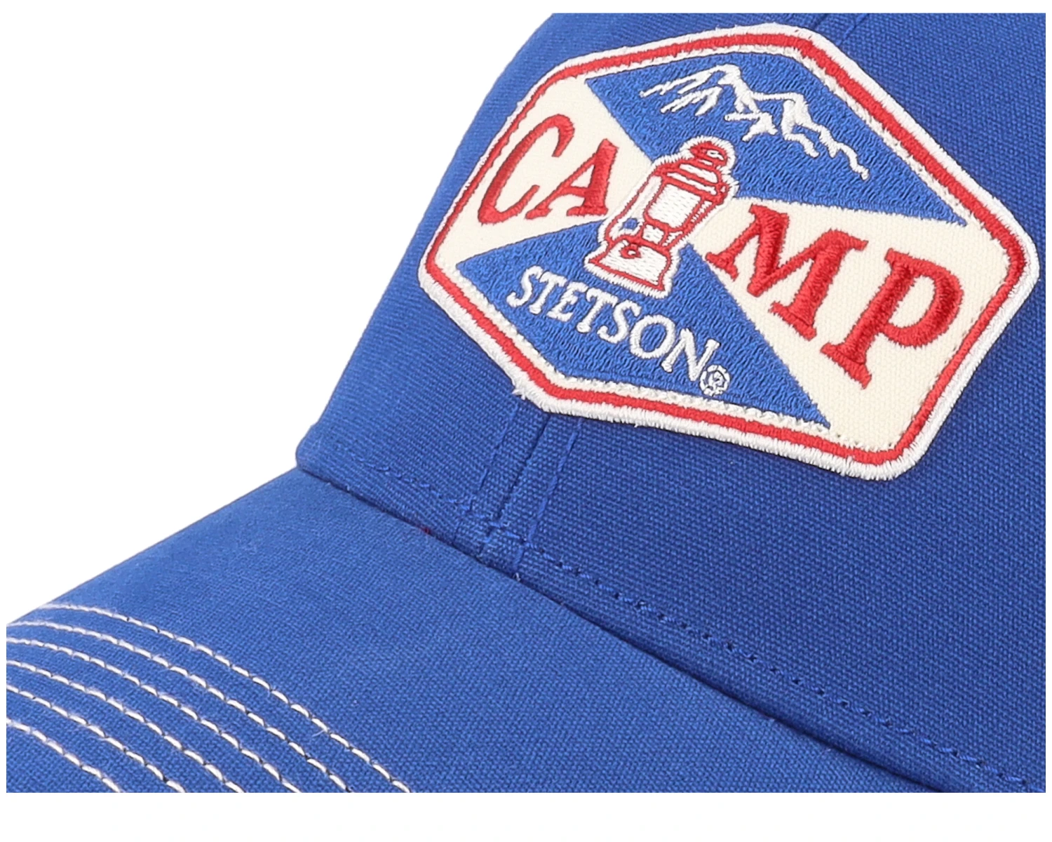 Baseball Cap Camp Blue Adjustable - Stetson 6 Baseball Cap Camp Blue Adjustable - Stetson - Image 6