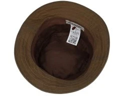 Waxed Organic Cotton Brown Bucket - Stetson -Fashion Hat Discount Store 4063633126796 5