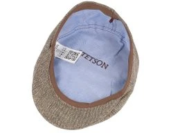 Ivy Cap Donegal Beige Flat Cap - Stetson -Fashion Hat Discount Store 4063633127601 4