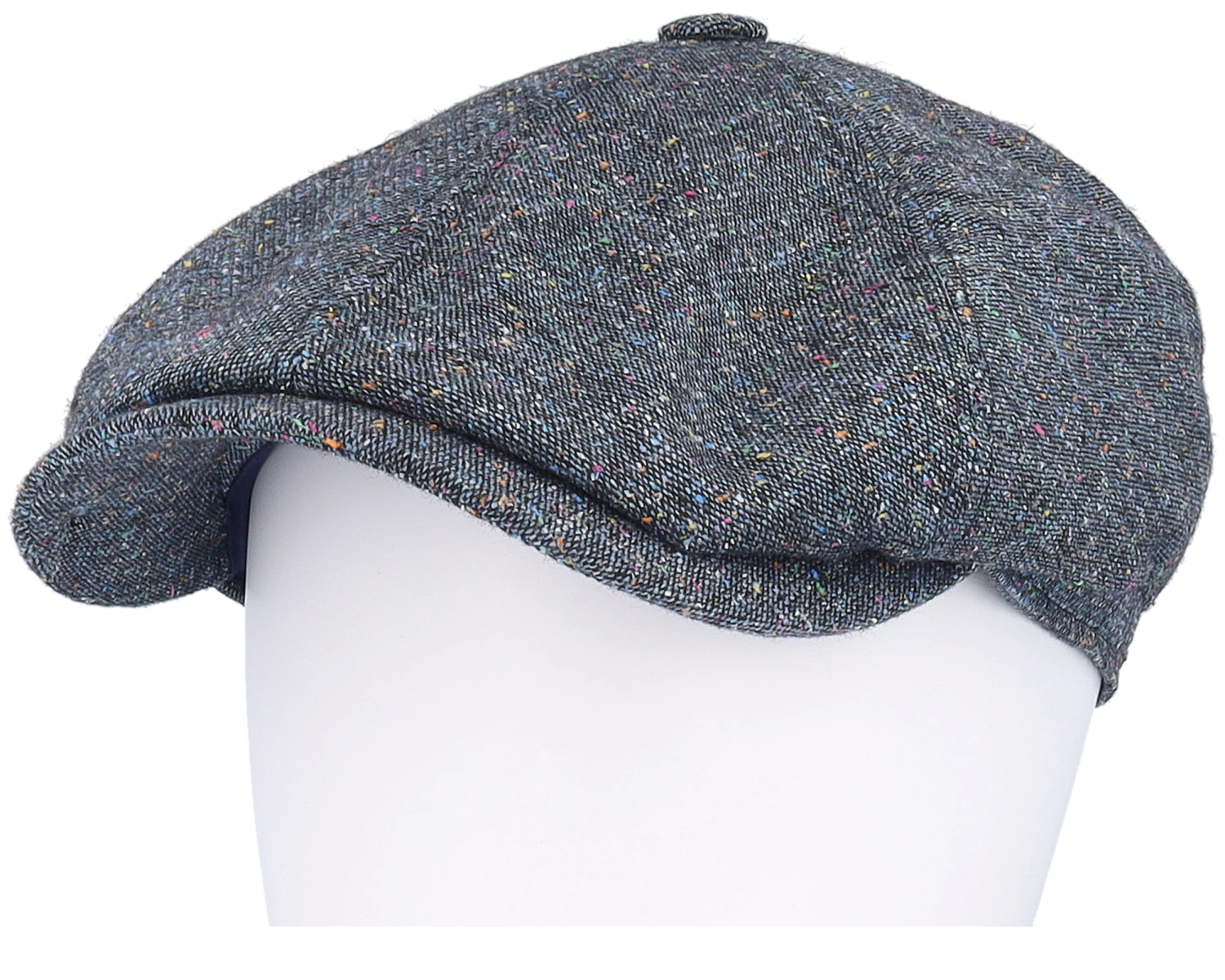 6-panel Cap Donegal Blue Flat Cap - Stetson 5 6-panel Cap Donegal Blue Flat Cap - Stetson - Image 5