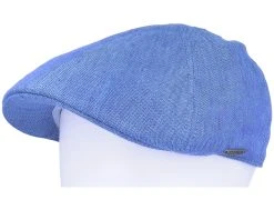 Texas Linen Herringbone Blue Flatcap - Stetson 9 Texas Linen Herringbone Blue Flatcap - Stetson -Fashion Hat Discount Store 4063633128424 5