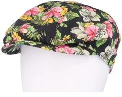 Ivy Cap Cotton Hawaii Print Floral Pattern Flat Cap - Stetson 9 Ivy Cap Cotton Hawaii Print Floral Pattern Flat Cap - Stetson -Fashion Hat Discount Store 4063633129063 5