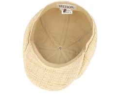 Hatteras Toyo Beige Flatcap - Stetson -Fashion Hat Discount Store 4063633130076 4