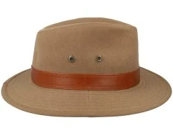 Cotton Brown Traveller - Stetson -Fashion Hat Discount Store 4063633130908 3