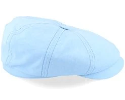 Hatteras Organic Cotton Sustainable Blue Flatcap - Stetson -Fashion Hat Discount Store 4063633131189 3