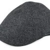 Texas Virgin Wool/Linen Grey Flat Cap - Stetson