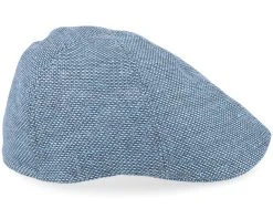 Texas Virgin Wool/Linen Blue Flat Cap - Stetson -Fashion Hat Discount Store 4063633131523 3