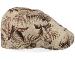 Texas Organic Linen Sustainable Beige Flat Cap - Stetson -Fashion Hat Discount Store 4063633132209 3