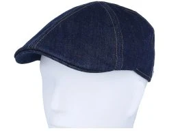 Texas Sustainable Denim Blue Flat Cap - Stetson -Fashion Hat Discount Store 4063633132377 6
