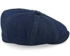 Hatteras Sustainable Denim Blue Flat Cap - Stetson 7 Hatteras Sustainable Denim Blue Flat Cap - Stetson -Fashion Hat Discount Store 4063633132872 3