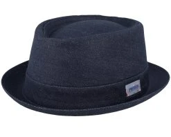 Sustainable Denim Blue Pork Pie - Stetson
