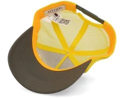 Ape Sustainable Beige/Olive/Yellow Trucker - Stetson 10 Ape Sustainable Beige/Olive/Yellow Trucker - Stetson -Fashion Hat Discount Store 4063633135569 5