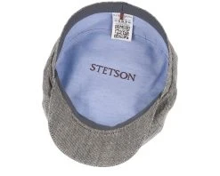 6-panel Cap Linen Brown/Beige Flat Cap - Stetson 8 6-panel Cap Linen Brown/Beige Flat Cap - Stetson -Fashion Hat Discount Store 4063633135859 4