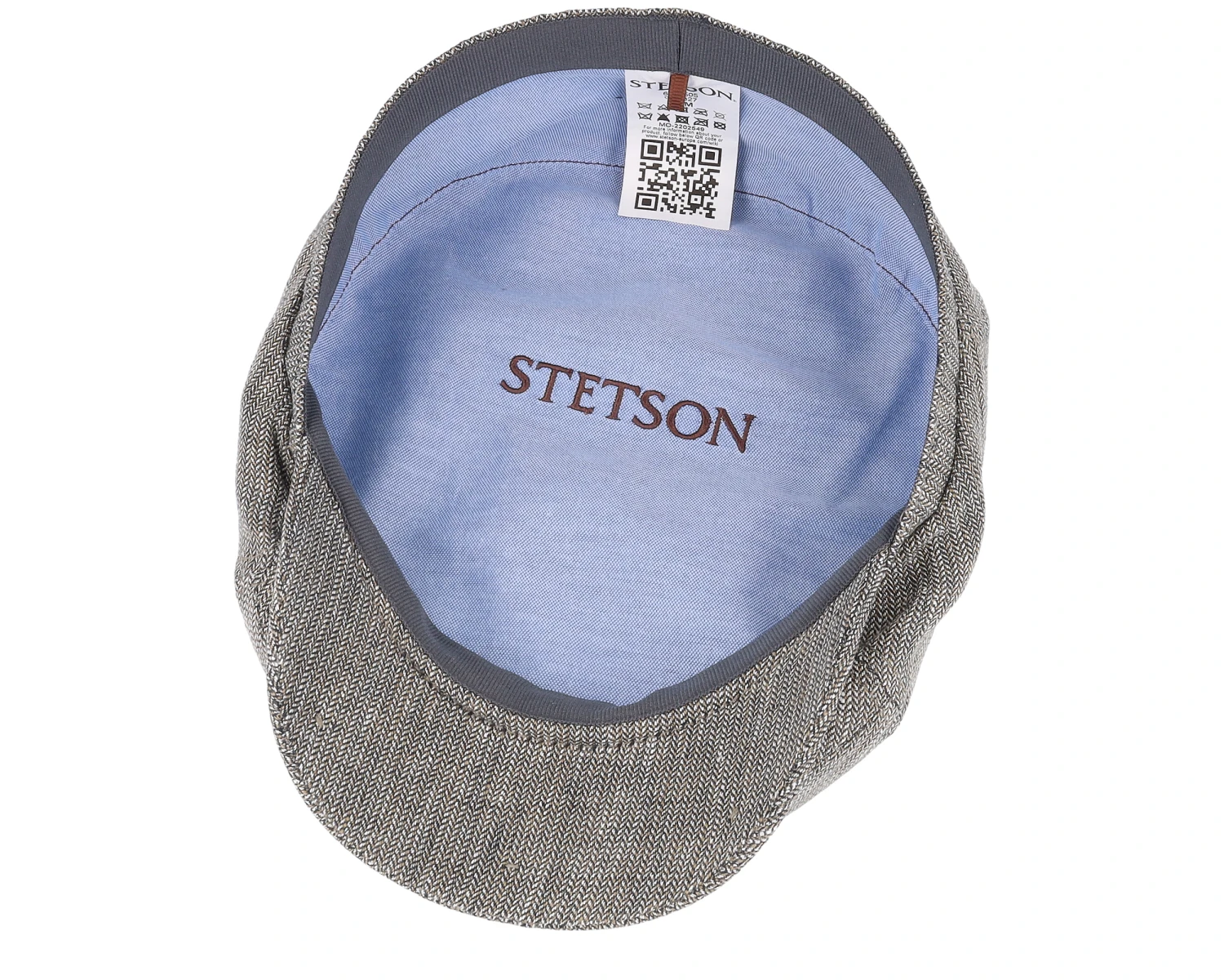 6-panel Cap Linen Brown/Beige Flat Cap - Stetson 4 6-panel Cap Linen Brown/Beige Flat Cap - Stetson - Image 4