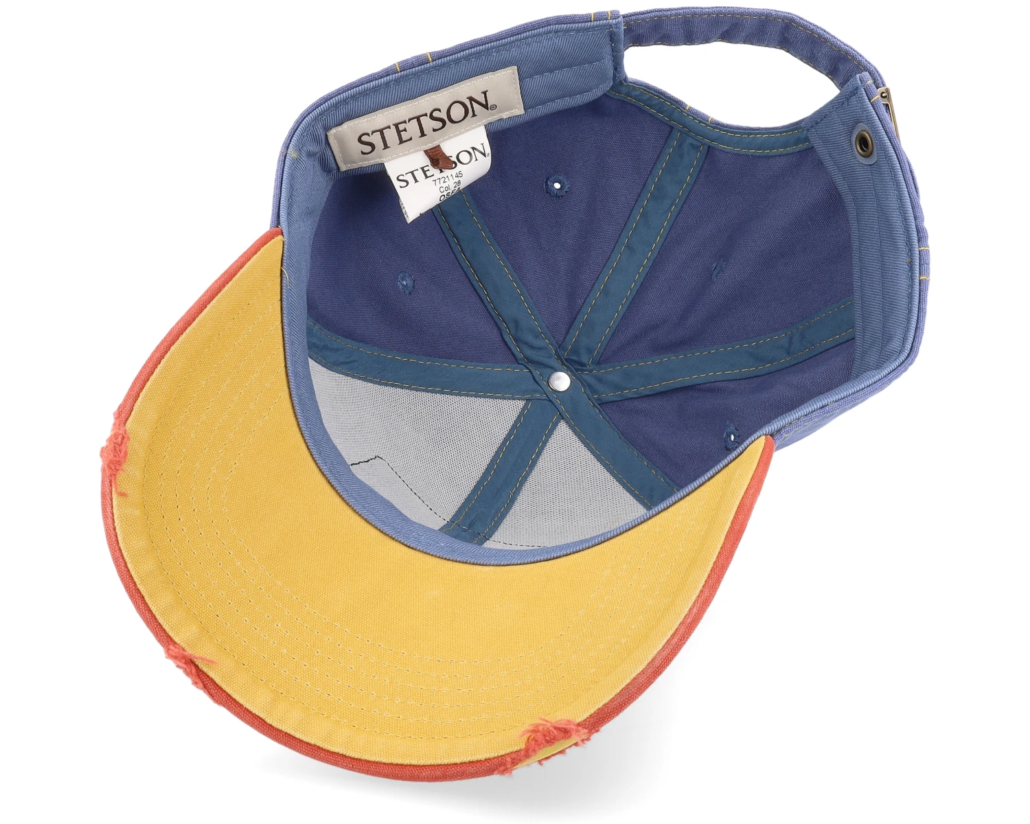 Baseball Since 1865 Vintage Blue/Red Adjustable - Stetson 5 Baseball Since 1865 Vintage Blue/Red Adjustable - Stetson - Image 5