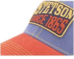 Baseball Since 1865 Vintage Blue/Red Adjustable - Stetson 11 Baseball Since 1865 Vintage Blue/Red Adjustable - Stetson -Fashion Hat Discount Store 4063633136061 6