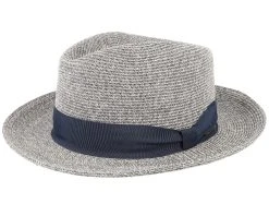 Toyo Grey/Blue Fedora - Stetson