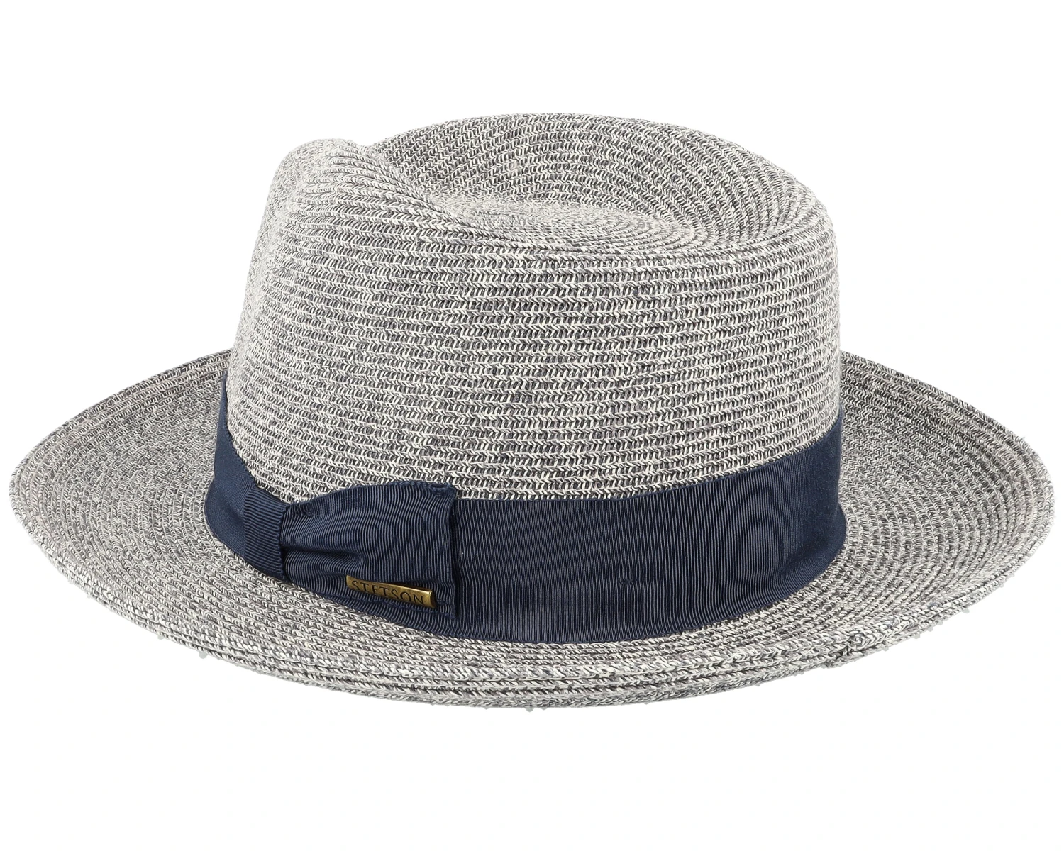 Toyo Grey/Blue Fedora - Stetson 2 Toyo Grey/Blue Fedora - Stetson - Image 2