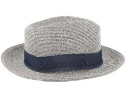 Toyo Grey/Blue Fedora - Stetson 6 Toyo Grey/Blue Fedora - Stetson -Fashion Hat Discount Store 4063633136986 3