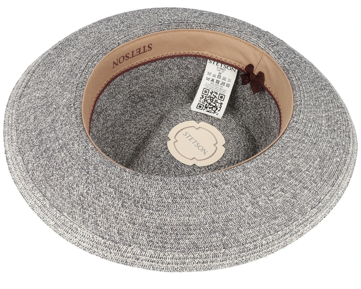 Toyo Grey/Blue Fedora - Stetson 4 Toyo Grey/Blue Fedora - Stetson - Image 4