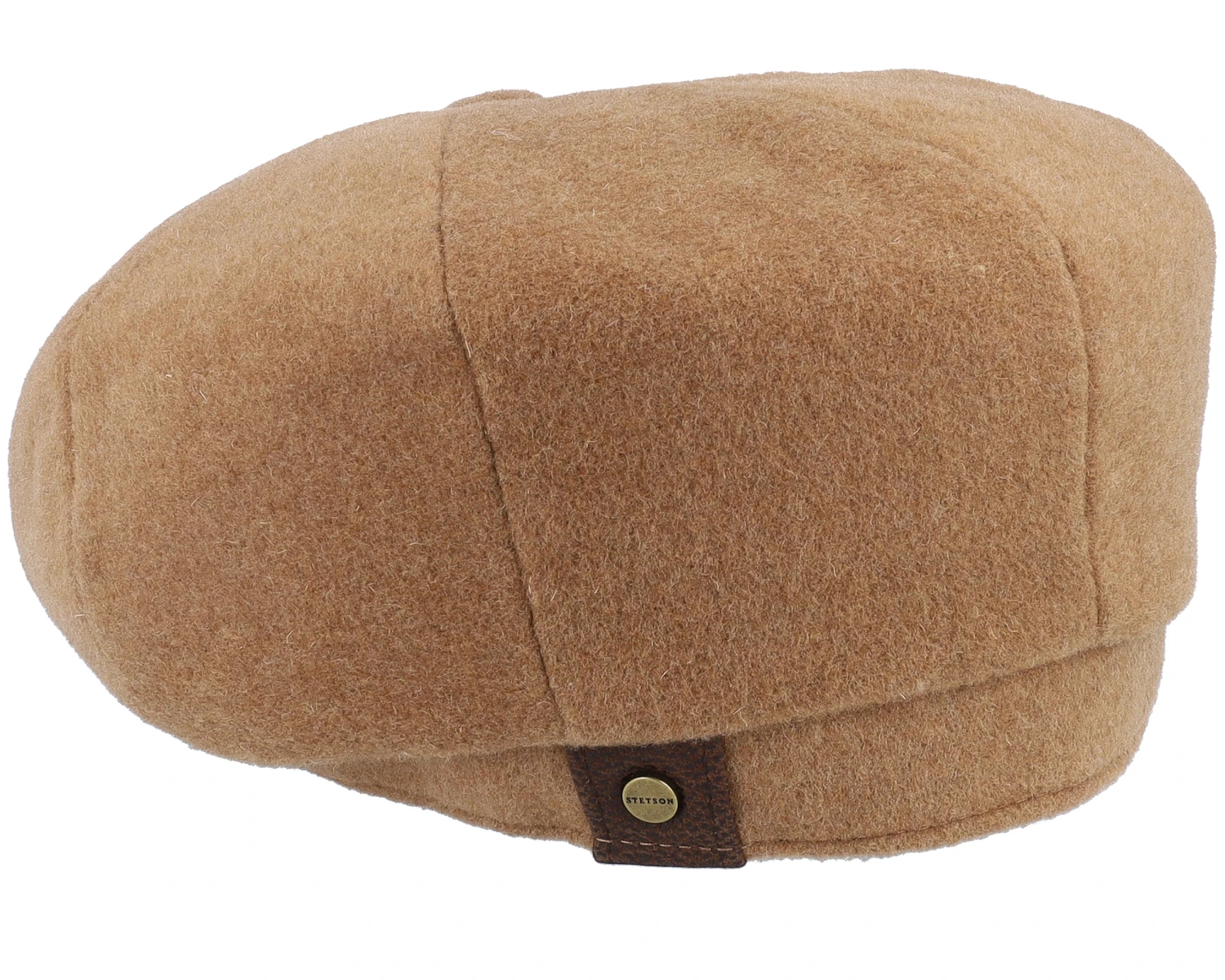 Hatteras Wool/Cashmere Camel Flatcap - Stetson 2 Hatteras Wool/Cashmere Camel Flatcap - Stetson - Image 2