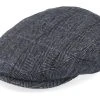 Kent Wool Charcoal Flatcap - Stetson