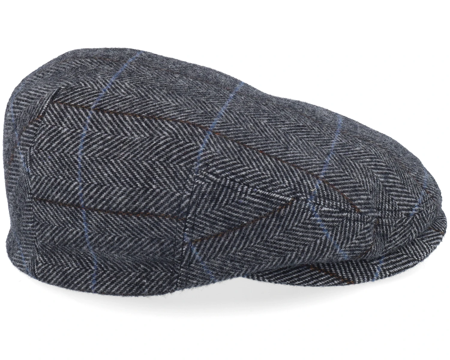 Kent Wool Charcoal Flatcap - Stetson 3 Kent Wool Charcoal Flatcap - Stetson - Image 3