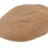 Ivy Cap Wool/Cashmere Camel Flat Cap - Stetson