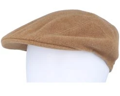Ivy Cap Wool/Cashmere Camel Flat Cap - Stetson -Fashion Hat Discount Store 4063633144011 5