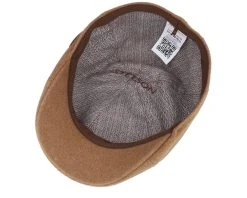 Texas Wool/Cashmere Camel Flat Cap - Stetson -Fashion Hat Discount Store 4063633144295 4