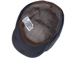 Hatteras Wool Twill Charcoal Flat Cap - Stetson -Fashion Hat Discount Store 4063633147227 6