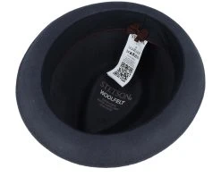 Player Woolfelt Charcoal Fedora - Stetson 7 Player Woolfelt Charcoal Fedora - Stetson -Fashion Hat Discount Store 4063633148668 4