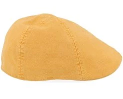 Texas Soft Cotton Yellow Flat Cap - Stetson -Fashion Hat Discount Store 4063633149146 3