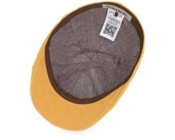 Texas Soft Cotton Yellow Flat Cap - Stetson -Fashion Hat Discount Store 4063633149146 4