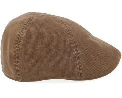 Texas Soft Cotton Brown Flat Cap - Stetson -Fashion Hat Discount Store 4063633149207 3