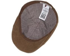 Texas Soft Cotton Brown Flat Cap - Stetson -Fashion Hat Discount Store 4063633149207 4